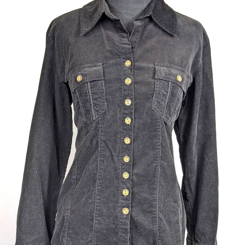 Dressbarn Corduroy Woman Shirt